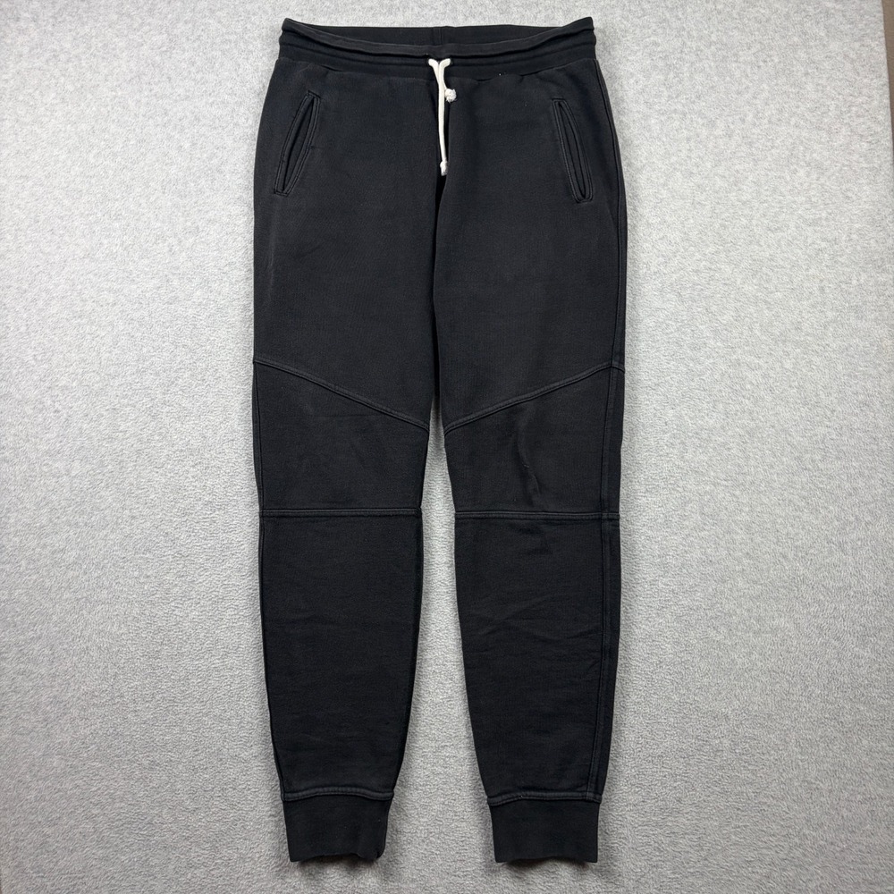 John Elliott Escobar Sweatpants Mens 4 XL Black Slim French Terry Joggers USA